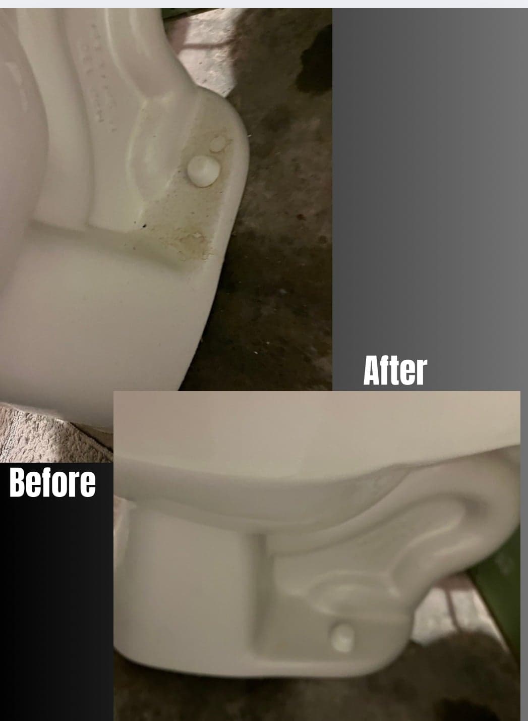 Cleaning results