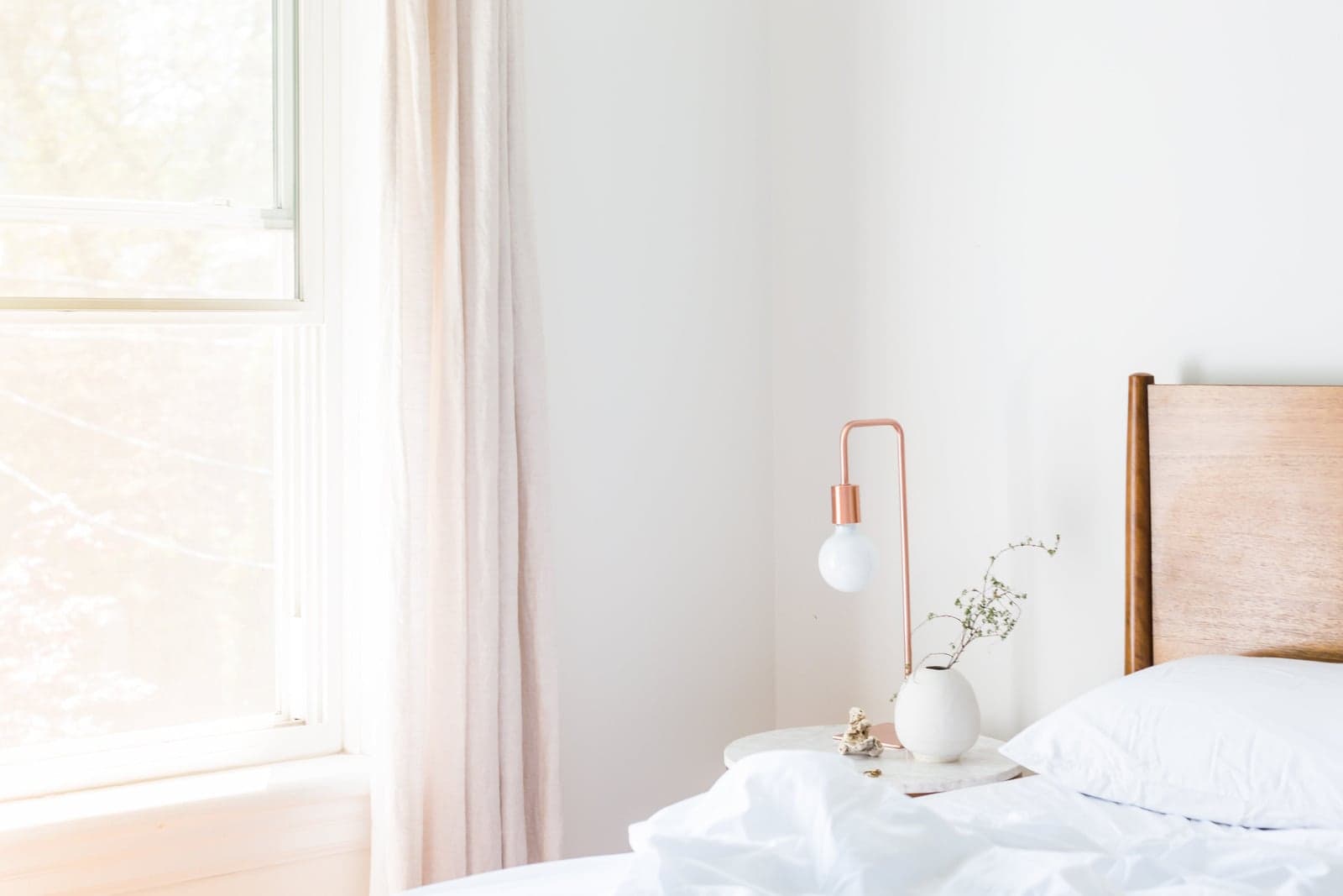 Clean, welcoming home interior