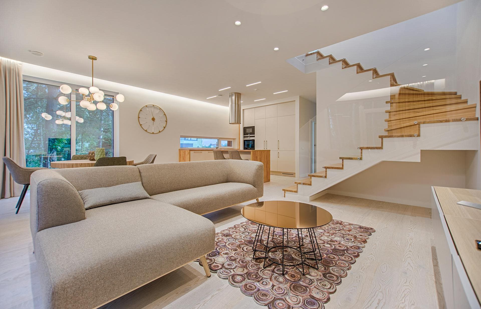 Bright, clean living room